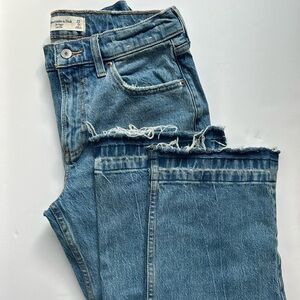 Abercrombie & Fitch Low Rise Baggy Jeans - Blue